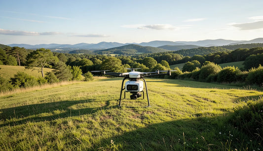 Best DJI Drone for Filming Wildlife in the Peruvian Amazon T - drone observing wildlife in natural forest setting