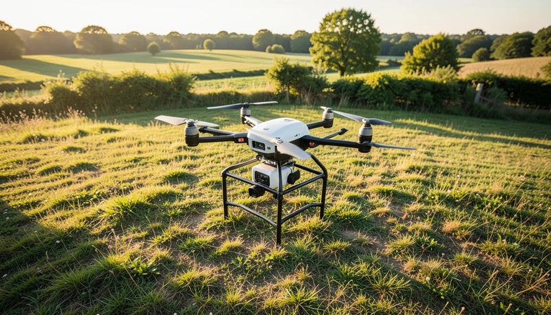 Pre-owned DJI drone reviewed for EU CE, class, condition, modification, and seller evidence