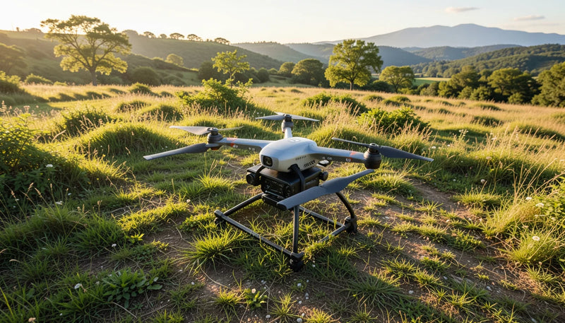 Residential drone site file showing permission, privacy, people, boundaries and a ground-camera alternative