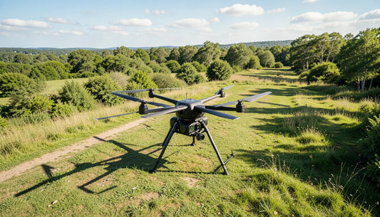 Cómo Solucionar el Bloqueo Regional en un DJI Agras Comprado - professional drone photography in outdoor scenic setting
