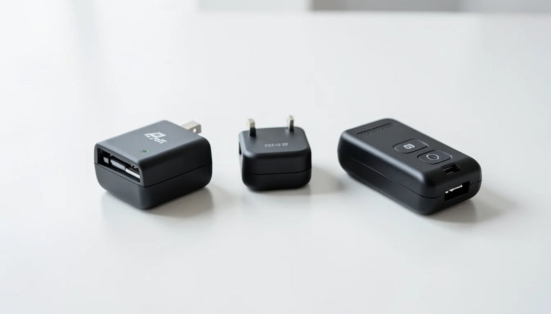 Mini 5 Pro kit and identified batteries documented for a cold-weather field project in Norrland