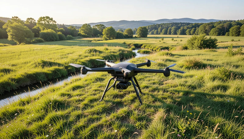 Czech volunteer-rescue drone mission brief with CAA-CZ route, DroneMap, exact kit, incident coordination and ground fallback