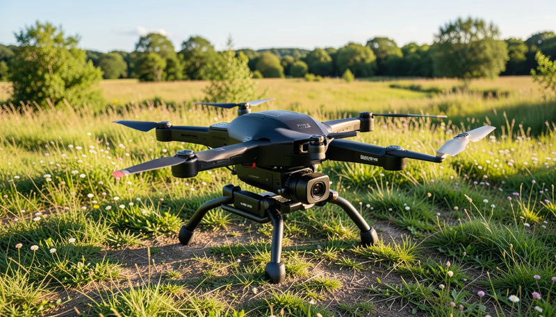Durata Batteria DJI Inspire 3 in Estate Test Sul Campo per R - professional drone photography in outdoor scenic setting