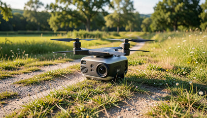 How to Replace DJI Mini 3 Pro Propellers Without Tools - professional drone photography in outdoor scenic setting