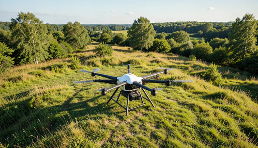Invoerrechten Drone uit China naar Nederland Berekenen 2025 - professional drone photography in outdoor scenic setting