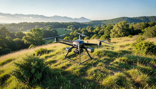Japanese Drone Indoor Flight Rules Under 100g 2024 - drone conducting inventory scan inside warehouse facility