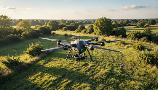 Kan man flyga DJI drönare nära husväggar i villaområde Regle - professional drone photography in outdoor scenic setting