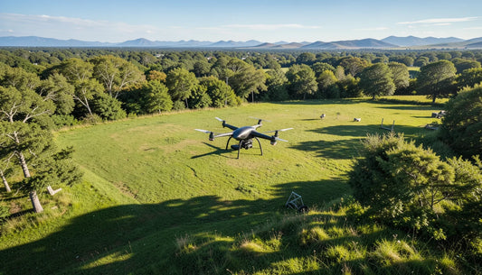 Matrice 350 RTK Multispectral Forestry Tree Health on a Budg - drone observing wildlife in natural forest setting
