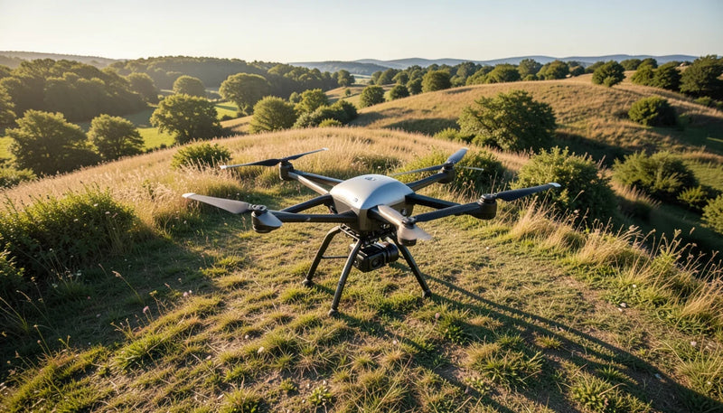 Warehouse inventory drone planning brief with site, staff, exact kit and current-review evidence