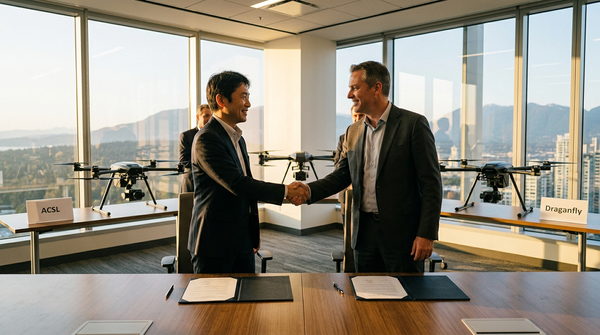 Drone Makers ACSL and Draganfly Partner to Bring NDAA-Compliant Japanese Drones to Canadian Market; Signs Exclusive Distributor Agreement and Launches Technology Integration