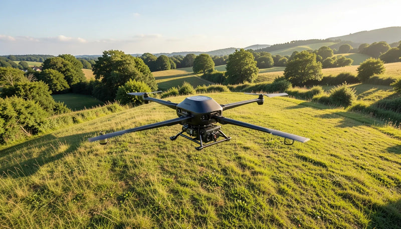 Italy archaeology GIS brief with documented drone system, site, capture method and data-boundary evidence