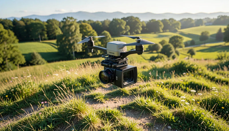 Warehouse inventory brief with documented drone system, facility, people and data-boundary evidence