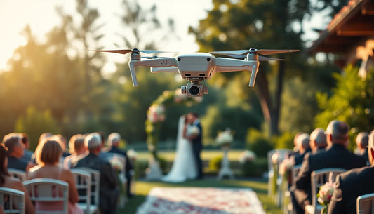 Air 3S Battery Life at Lagos Beach Weddings Heat Test - aerial wedding ceremony drone photography