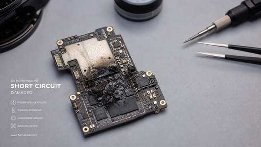 DJI Motherboard Short Circuit Repair Guide: Symptoms, DIY Diagnosis & 2025 Cost Comparison (Shenzhen/HK)