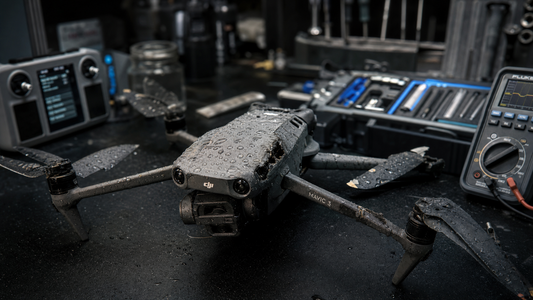 DJI Drone Water Damage Self-Check: Step-by-Step Diagnosis & Repair Cost Guide