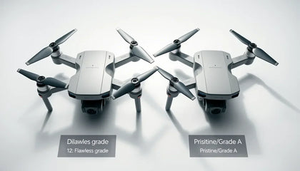 Flawless vs Pristine pre-owned DJI drones condition grading guide by Reboot Hub