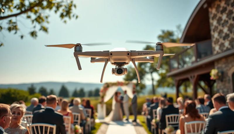 Do US Tourist Wedding Photographers Need a German Drone Lice - wedding ceremony drone photography cover image