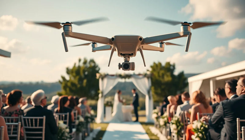 Importing DJI Drones from Hong Kong to Australia for Wedding - wedding ceremony drone photography cover image