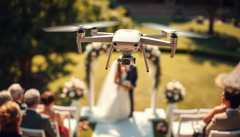 CASA Commercial Drone Licence for DJI Inspire 3 Wedding Film - wedding ceremony drone photography cover image