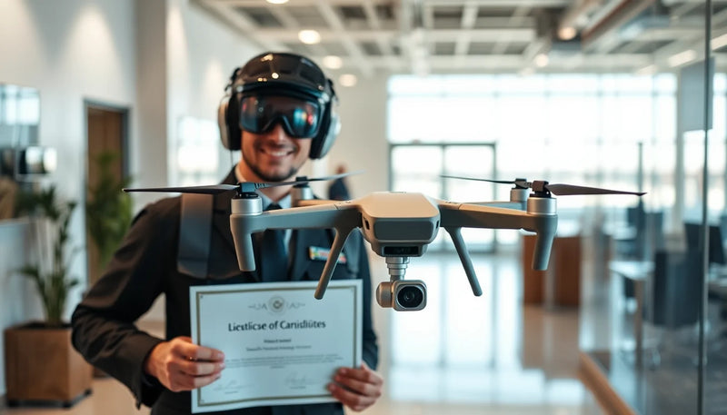 Ghana Mining Drone Operations Full GCAA Commercial License R - drone pilot license certification guide cover