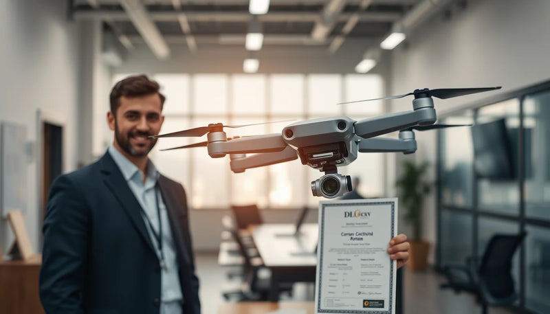 Obtaining a CAAT License for Commercial Drone Hotel Photogra - drone pilot license certification guide cover