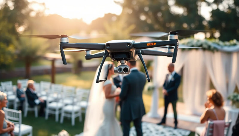 Commercial Drone Licence in France 2025 DGAC Rules for Weddi - wedding ceremony drone photography cover image