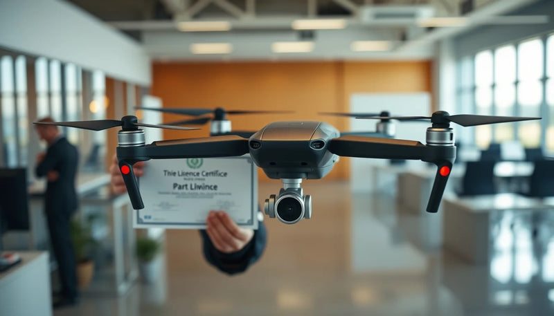CAAP Commercial Drone License for Real Estate Photography in - drone pilot license certification guide cover