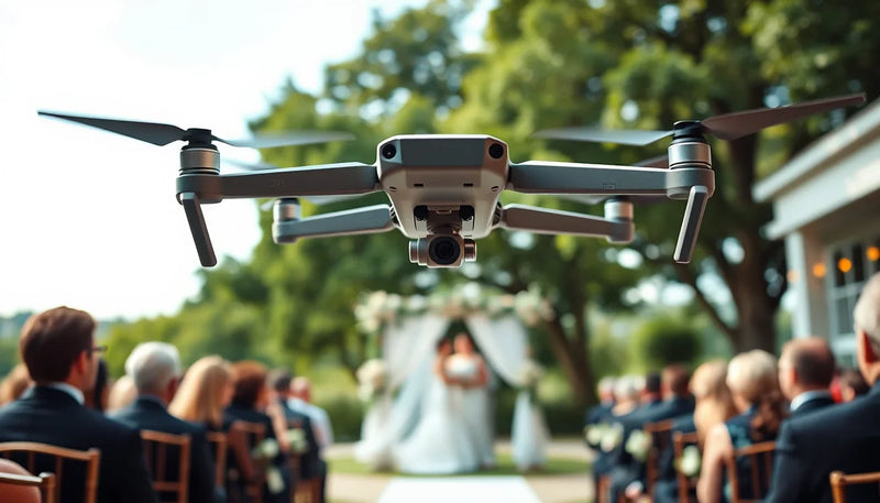 Using Hong Kong DJI Drone Firmware in Australia for Professi - wedding ceremony drone photography cover image