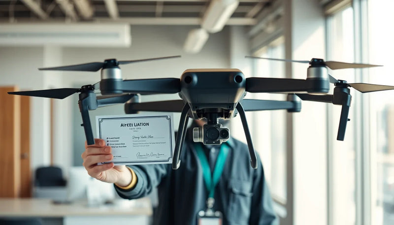 DGCA Rules for Sending a Drone to China for Repair Temporary - drone pilot license certification guide cover