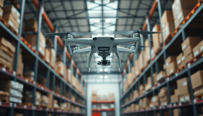 Silent DJI Drone for Night Warehouse Inventory Without Trigg - indoor drone flight guide cover image