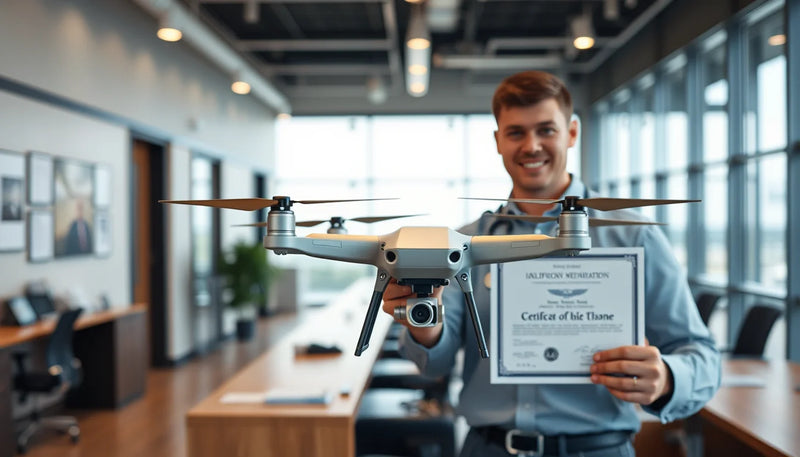 How to Obtain ENAC Drone Permits for Surveying Archaeologica - drone pilot license certification guide cover