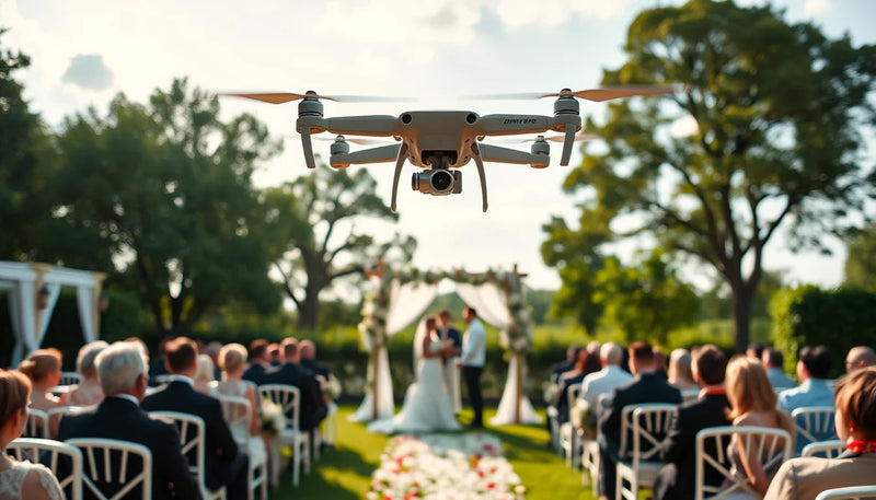 DJI Mini 5 Pro Battery Life Test Surviving the Heat at an Ou - wedding ceremony drone photography cover image