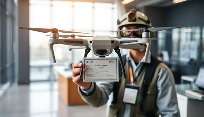 CAA Drone Registration Process for DJI Flip Under 250g Used - drone pilot license certification guide cover