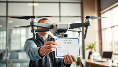SACAA Commercial Drone License for South African Real Estate - drone pilot license certification guide cover