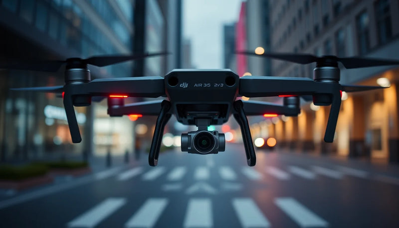 DJI Air 3S Obstacle Sensors for Archaeological Site Overflig - drone safety and crash prevention guide cover