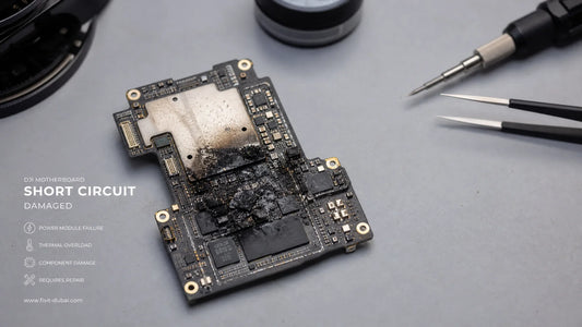 DJI Motherboard Short Circuit Repair