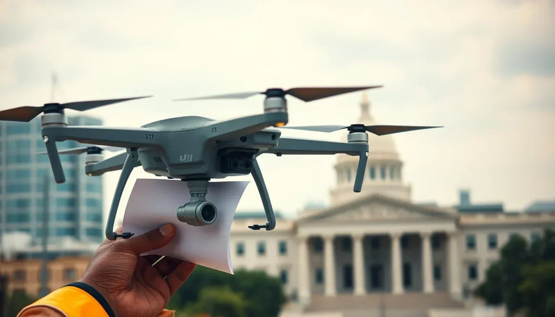 UAE power-line inspection brief with documented drone kit, asset, site and capture-boundary evidence