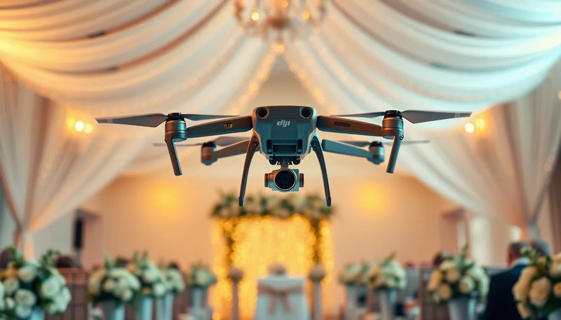 Flying a Drone Indoors at a Wedding Safety Permission  Quiet - indoor wedding drone safety and permissions guide