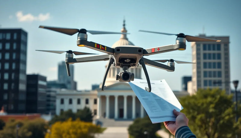 UAE commercial-filming drone project reviewed with shipment and site evidence
