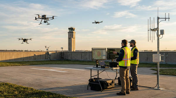 FCC Extends Foreign Drone Firmware Waiver to 2029, FAA Locks Down World Cup Airspace, Pierce Aerospace Builds Remote ID Network for NASA