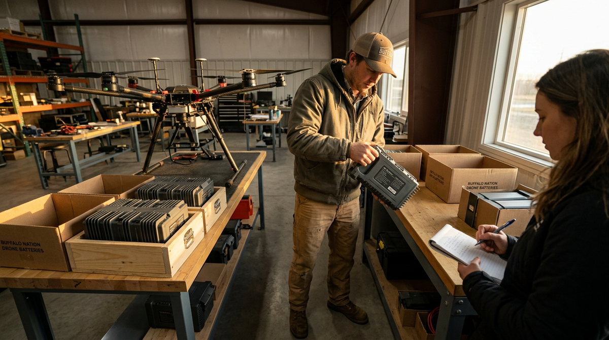 Buffalos Natrion Rolls Out NDAA-Compliant Drone Battery Cells