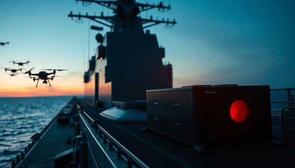 The HELIOS Container: How a Shipboard Laser is Reshaping Drone Defense