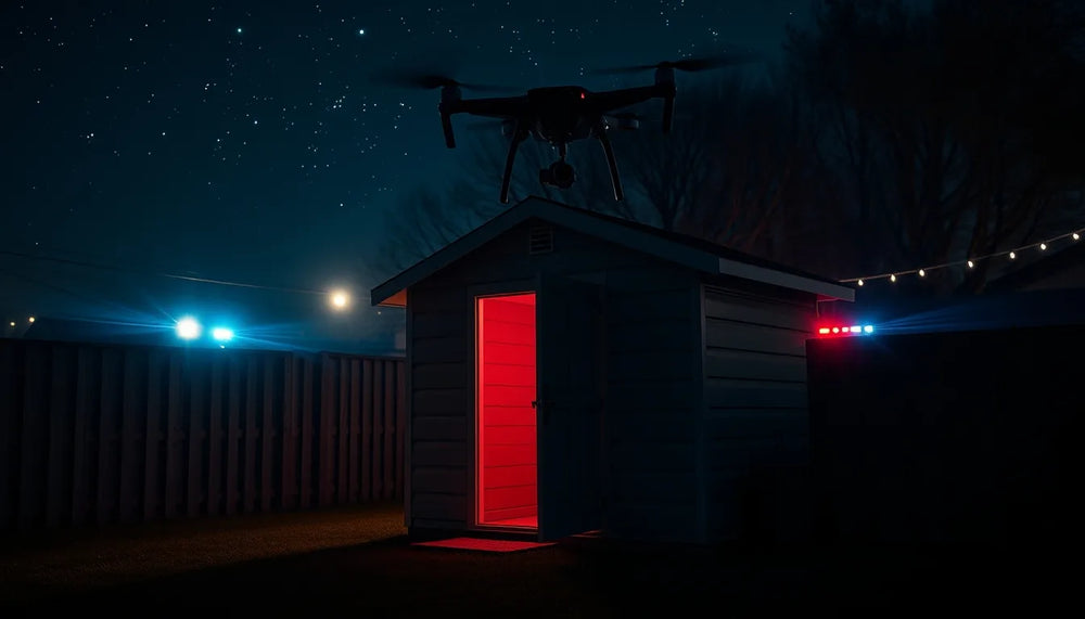 The Shed That Couldn’t Hide: How a Buena Park Drone Ended a Theft Suspect’s Escape