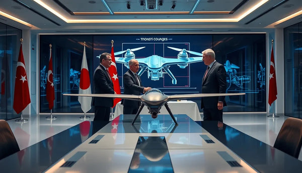 Japan and Turkey Forge Joint Drone Development: A New Axis in Defense UAV Technology