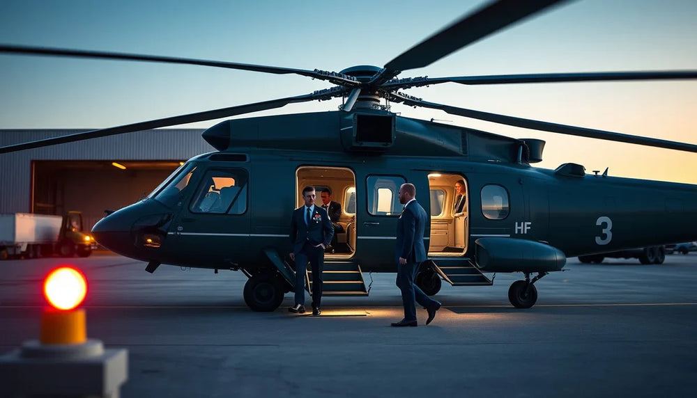 Are VIP Helicopter Flights Jeopardizing Combat Rescue Readiness? A UAV Perspective