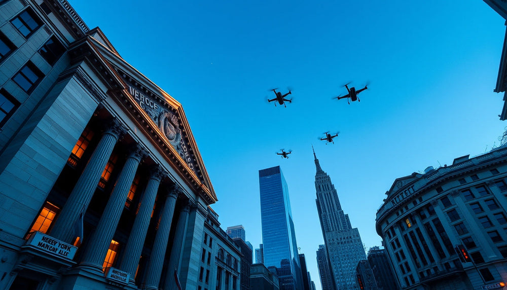 Dow Jones Record High Signals Strong Year Ahead for Commercial Drone Adoption