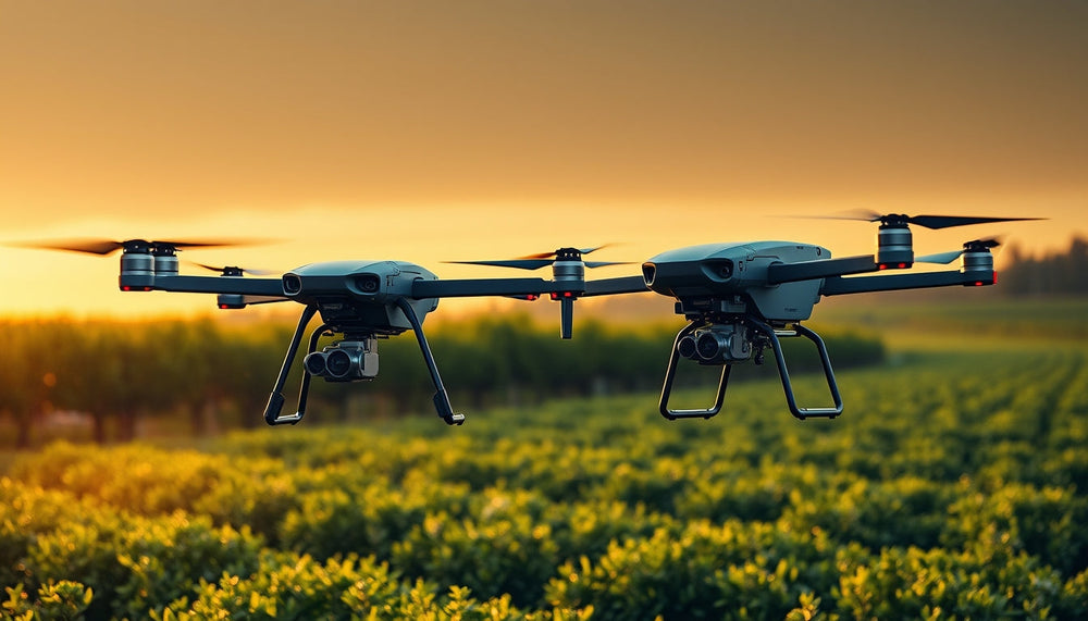 DJI Expands Agras Lineup: T55 and T100 Dual Battery for Farming