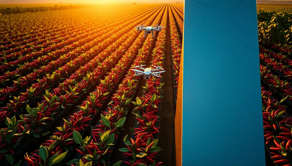 Award-Winning Chili Farm Photo Reveals Drone Opportunities for Agriculture