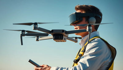 Ray Neo AR Glasses Connect to DJI Remotes for Glare-Free Flying