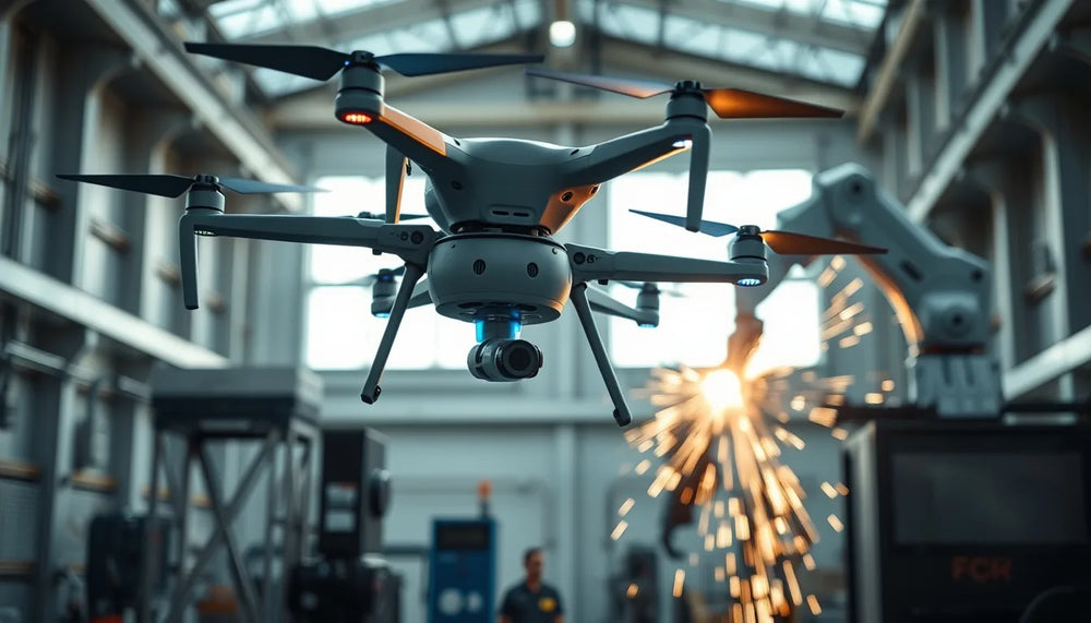 AI in Welding Robots Signals Smarter Drone Automation
